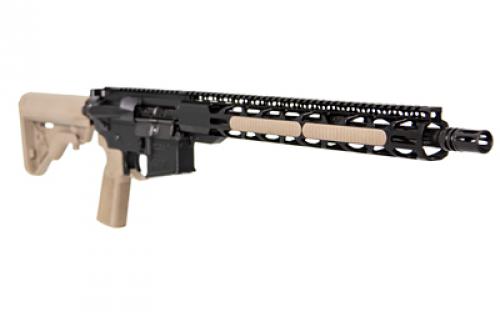 Radical Firearms RF-15, Semi-Automatic, AR, 223 Remington/556NATO, 16" Barrel, 1:7" Twist, 15" RPR MLOK Handguard, Anodized Finish, Black, Flat Dark Earth B5 Pistol Grip and B5 Stock, 1 Magazine, 30 Rounds FR16-5.56SOC-15RPR-FDE