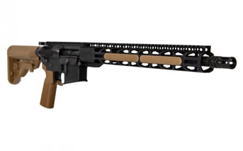 Radical Firearms RF-15, Semi-Automatic, AR, 300 Blackout, 16" Barrel, 1:8" Twist, 15" RPR MLOK Handguard, Anodized Finish, Black, Coyote Brown B5 Pistol Grip and B5 Stock, 1 Magazine, 30 Rounds FR16-300HBAR-15RPR-CB