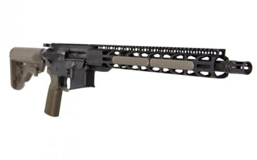 Radical Firearms RF-15, Semi-Automatic, AR, 300 Blackout, 16" Barrel, 1:8" Twist, 15" RPR MLOK Handguard, Anodized Finish, Black, Olive Drab Green B5 Pistol Grip andB5 Stock, 1 Magazine, 30 Rounds FR16-300HBAR-15RPR-ODG