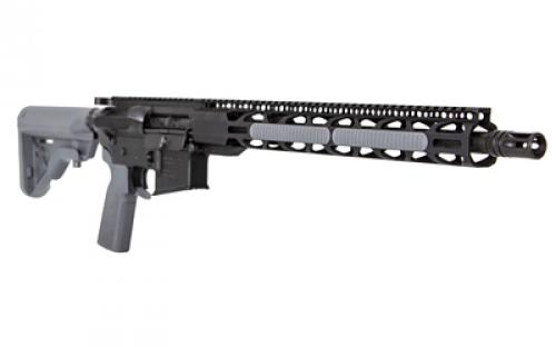 Radical Firearms RF-15, Semi-Automatic, AR, 300 Blackout, 16" Barrel, 1:8" Twist, 15" RPR MLOK Handguard, Anodized Finish, Black, Gray B5 Pistol Grip and B5 Stock, 1 Magazine, 30 Rounds FR16-300HBAR-15RPR-GRY