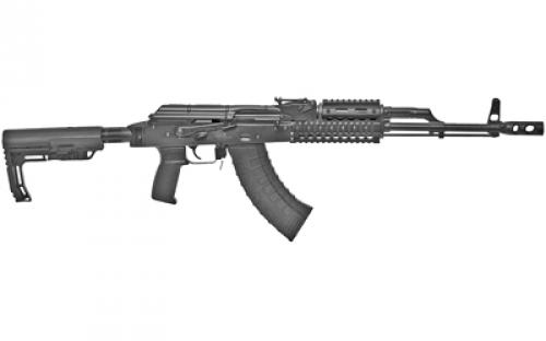 Riley Defense RAK47, Semi-automatic, AK, 7.62X39, 16" Barrel, Black Finish, Mission First Tactical Stock, Adjustable Sights, 30Rd, 1 Magazine RAK47-T-MFT