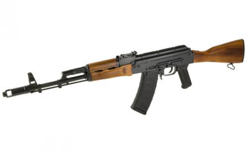 Riley Defense RAK74, Semi-automatic, AK, 5.45X39, 16" Barrel, Black Finish, Teak Wood Stock, Adjustable Sights, 30Rd, 1 Magazine RAK74-C