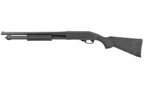 Remington 870 Tactical, Pump, 12 Gauge, 3 Chamber, 18 Barrel, Cylinder Choke, Matte Black Finish, Black Synthetic Stock, Bead, 7 Rounds, Right Hand R25077