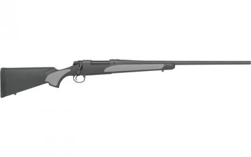 Remington 700 SPS, Bolt Action Rifle, 243 Winchester, 24 Barrel, Matte Blued Finish, Black Synthetic Stock with Overmold Grip Panels, 4 Rounds, Right Hand R27355