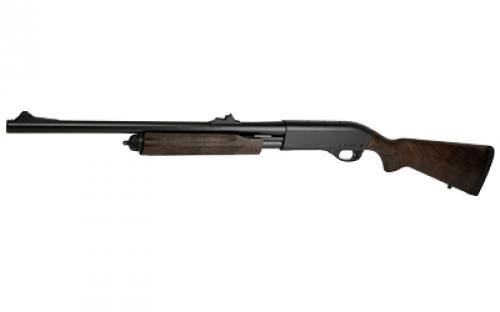 Remington 870 Fieldmaster, Deer, Pump Action, 12 Gauge, 3" Chamber, 20" Barrel, Fully Rifled, Glass Bead Finish, Black, Walnut Stock, Rifle Sights, 4 Rounds R68866