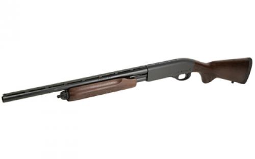 Remington 870 Fieldmaster Compact, Pump Action, 20 Gauge, 3" Chamber, 18.75" Barrel, Glass Bead Finish, Black, Walnut Stock, Bead Front Sight, 3 Choke Tubes (RemChoke Full, Modified and Improved Cylinder), 4 Rounds R68877