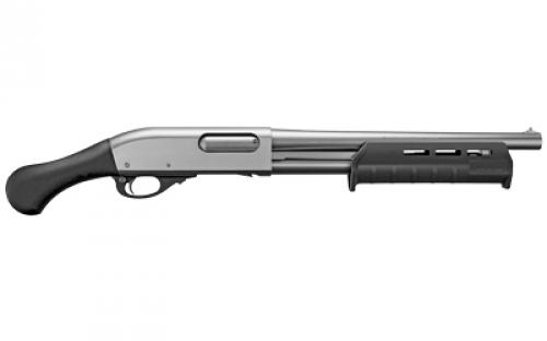 Remington 870 Tac-14 Marine, Pump Action, 12 Gauge, 3" Chamber, 14" Cylinder Barrel, Shockwave Grip, Moe M-Lok Forend, Electroless Nickel Plated Inside and Out, 4Rd, 26.5" Overall Length R81312