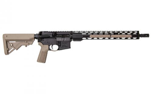 Radical Firearms RF-15, Semi-Automatic, AR, 7.62x39mm, 16" Barrel, 1:10" Twist, 15" RPR MLOK Handguard, Anodized Finish, Black, Flat Dark Earth B5 Pistol Grip and B5 Stock, 1 Magazine, 20 Rounds RF01745