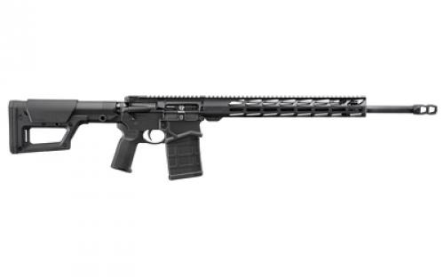 Ruger SFAR, Small-Frame Autoloading Rifle, Semi-automatic Modern Sporting Rifle, 6.5 Creedmoor, 20" Threaded Barrel, 1:8 RH Twist, 5/8"-24 Thread Pattern, Ruger 2 Port Boomer Muzzle Break, Type II Hard-Coat Anodized Finish, Black, Magpul PRS Lite Stock, Magpul MOE K2 Grip, 15" Lite Aluminum Free-Floating Handguard with M-LOK Slots, 20 Rounds, 1 Magpul PMAG Magazine, Compatible wit