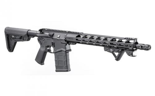 Ruger SFAR, TALO Edition, Semi-automatic Modern Sporting Rifle, 762NATO/308 Winchester, 16.1" Threaded Barrel, 1:10" RH Twist, 5/8"-24 Thread Pattern, Type II Hard-Coat Anodized Finish, Black, Magpul MOE SL Stock, Magpul MOE Grip, 15" Lite Aluminum Free-Floating Handguard with M-LOK Slots, 20 Rounds, 1 Magpul PMAG Magazine, Compatible with SR25/AR-10 Pattern, Includes Crimson Trac