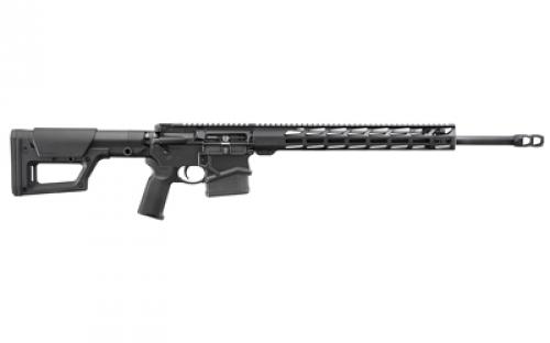 Ruger SFAR, Small-Frame Autoloading Rifle, Semi-automatic Modern Sporting Rifle, 6.5 Creedmoor, 20 Threaded Barrel, 1:8 RH Twist, 5/8-24 Thread Pattern, Ruger 2 Port Boomer Muzzle Break, Type II Hard-Coat Anodized Finish, Black, Magpul PRS Lite Stock, Magpul MOE K2 Grip, 15 Lite Aluminum Free-Floating Handguard with M-LOK Slots, 10 Rounds, 1 Magpul PMAG Magazine, Compatible wit