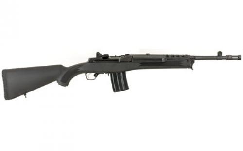 Ruger Mini-14 Tactical Rifle, Semi-Automatic Rifle, 5.56NATO/223Rem, 16.1" Barrel, Blued Finish, Alloy Steel, Black Synthetic Stock, Adjustable Rear & Blade Front Sight, Includes Picatinny Rail/Scope Rings/2 Mags, 20Rd 05847