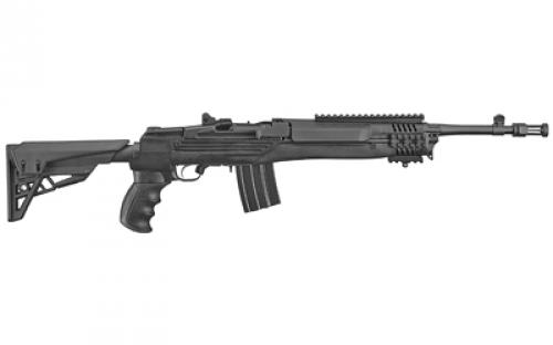 Ruger Mini-14 Tactical, Semi-automatic, 223 Remington/556NATO, 16.12 Cold Hammer Forged Barrel, 1:9 Twist, Blued Finish, ATI 6 Position Collapsible and Folding Stock, 2 Mags, 20Rd, Weighs 7.5lb, Adjustable Rear Sight & Blade Front Sight 05888