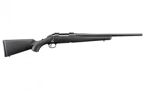 Ruger American Rifle Compact, Bolt-Action Rifle, 308 Win, 18 Barrel, Matte Black Finish, Alloy Steel, Black Composite Stock, 4Rd 06907