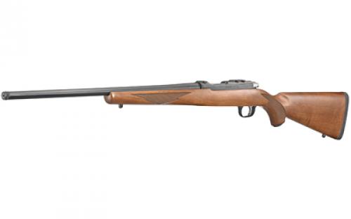 Ruger 77/17, Bolt Action, 17 Winchester Super Magnum, 20", Blued Threaded Barrel, Walnut Stock, Right Hand, Scope Rings Included, 6Rd 07222