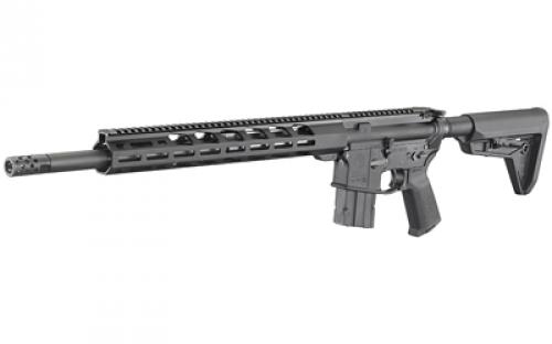 Ruger AR-556, MPR, Semi-automatic Rifle, 450 Bushmaster, 18.63" Barrel, Anodized Finish, MOE SL Collapsible Stock, MOE Grip, 15" Free Floated Aluminum Handguard, Carbine-Length Gas System, 5Rd, 1 Magazine 08522