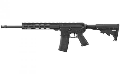 Ruger AR-556, Semi-automatic, 223 Remington/556NATO, 16.1 Barrel, Type III Hard Coat Anodized Black Finish, 6 Position Stock, M-LOK Handguard, 30 Round Magazine, BLEM (Damaged Case) 08529