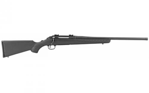 Ruger American Compact, Bolt Action Rifle, 6.5 Creedmoor, 20" Threaded Barrel, 5/8"-24 Thread Pattern, Matte Black Finish, Black Composite Stock, 4 Round, Included Picatinny Base 16980