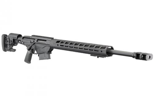 Ruger Precision, Bolt Action Rifle, 338 Lapua, 26" Heavy Contour Threaded Barrel, Anodized Finish, Ruger Precision Stock, 18" M-LOK Handguard, 5Rd 18080