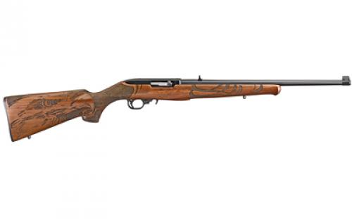 Ruger 10/22, TALO, Semi-automatic, Rifle, 22 LR, 18.5 Barrel, Black, Wood Stock, Right Hand, 1:16, 10Rd 21199