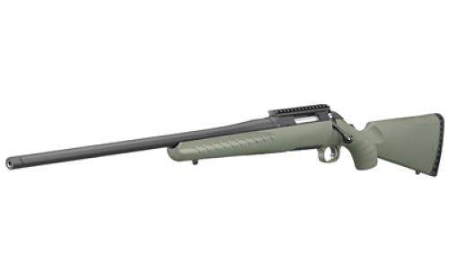 Ruger American Rifle Predator, Bolt-Action Rifle, 243 Winchester, 22" Threaded Barrel(5/8" x24), Matte Black Finish, Alloy Steel, Moss Green Composite Stock, Left Hand, 4Rd Rotary Magazine 26916