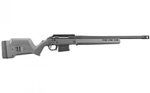 Ruger American Rifle Hunter, Bolt Action, 308 Winchester, 20" Threaded Heavy Contour Barrel, 5Rd, 1 Mag, Gray, Magpul Hunter Stock, Right Hand, Weighs 9.2lbs 26993