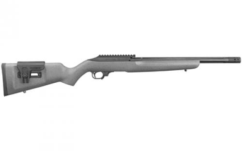 Ruger 10/22, Semi-automatic, Rifle, 22 LR, 16.12", Black, Gray, Synthetic Stock, 10 Round, Left Hand 31110