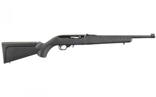 Ruger 10/22 Compact, Semi-automatic Rifle, 22LR, 16.12" Barrel, Blued Finish, Modular Synthetic Stock with 12" LOP, Adjustable Rear Sight and Fiber Optic Front Sight, 10Rd 31114