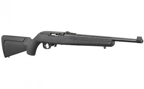 Ruger 10/22 Compact, Semi-automatic Rifle, 22LR, 16.12" Barrel, Blued Finish, Modular Synthetic Stock with 12" LOP, Adjustable Rear Sight and Fiber Optic Front Sight, 10Rd 31114