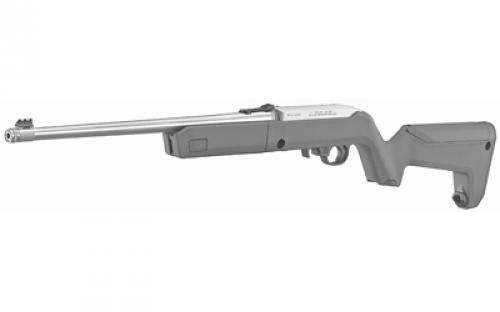 Ruger 10/22, Takedown, Semi-automatic Rifle, 22LR, 16.4" Stainless Threaded Barrel, Stealth Gray Magpul X-22 Backpacker Stock, Adjustable Fiber Optic Sights, 10Rd, BLEM (Damaged Case) 31152