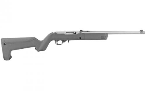 Ruger 10/22, Takedown, Semi-automatic Rifle, 22LR, 16.4" Stainless Threaded Barrel, Stealth Gray Magpul X-22 Backpacker Stock, Adjustable Fiber Optic Sights, 10Rd 31152