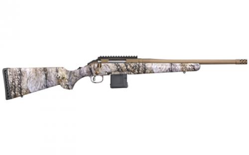 Ruger American, TALO, Bolt Action Rifle, 223 Remington, 16.12 Barrel, Camo Finish, Synthetic Stock, 20 Round 36918