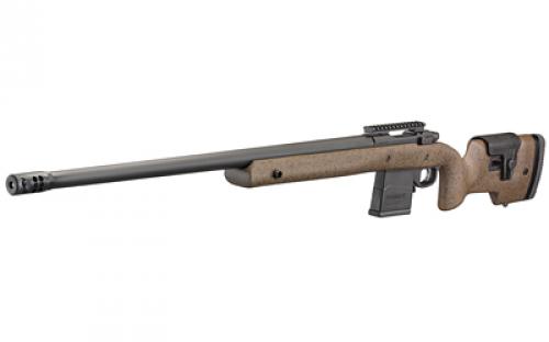 Ruger Hawkeye Long Range Target, Bolt Action, 6.5 Creedmoor, 26" Heavy Target Barrel, Matte Black Finish, Speckled Black & Brown Target Stock, 20 MOA Scope Base, 10Rd, AI Style Magazine 47184