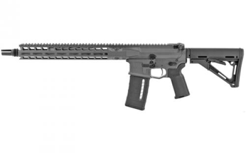 Radian Weapons Model 1, Semi-Automatic, .223 Wylde/556NATO, 14.5 Barrel (16 OAL with Pinned Flash Hider), Mid-length Gas System, Dead Air Flash Hider, Cerakoted Finish, Radian Gray, Aluminum M-LOK Handguard, Titanium Forward Assist, ATC AR Gold Match Trigger, Magpul Pistol Grip and Stock, Raptor-SD Ambidextrous Charging Handle, 30 Rounds, 1 Magazine R0038