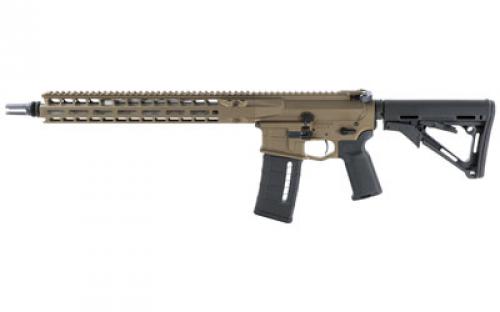 Radian Weapons Model 1, Semi-Automatic, 223 Wylde/556NATO, 14.5 Barrel (16 OAL with Pinned Flash Hider), Mid-length Gas System, Cerakoted Finish, Radian Brown, Dead Air Flash Hider, Aluminum M-LOK Handguard, Titanium Forward Assist, ATC AR Gold Match Trigger, Magpul Pistol Grip and Stock, Raptor-SD Ambidextrous Charging Handle, 30 Rounds, 1 Magazine R0040