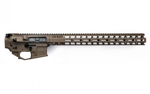 Radian Weapons AX556, Billet Upper/Lower Set, Semi-Automatic, 556 NATO/223 Remington, Ambidextrous, Cerakote Finish, Brown, Includes Radian Talon Ambidextrous Safety, Hammer Pin, 17 MLOK Handguard R0397