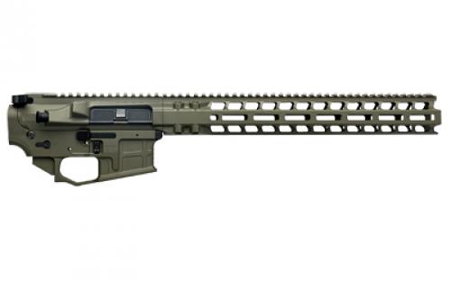 Radian Weapons AX556, Billet Upper/Lower Set, Semi-Automatic, 556 NATO/223 Remington, Ambidextrous, Cerakote Finish, Olive Drab Green, Includes Radian Talon Ambidextrous Safety, Hammer Pin, 14 MLOK Handguard R0415