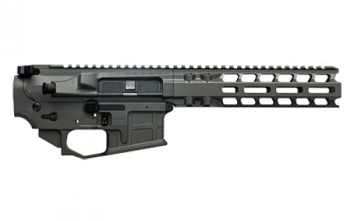 Radian Weapons AX556, Billet Upper/Lower Set, Semi-Automatic, 556 NATO/223 Remington, Ambidextrous, Cerakote Finish, Gray, Includes Radian Talon Ambidextrous Safety, Hammer Pin, 8.5 MLOK Handguard R0436