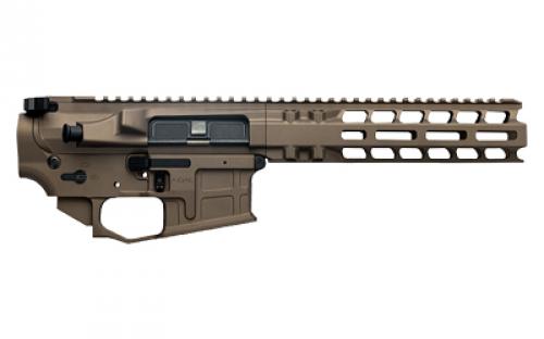 Radian Weapons AX556, Billet Upper/Lower Set, Semi-Automatic, 556 NATO/223 Remington, Ambidextrous, Cerakote Finish, Brown, Includes Radian Talon Ambidextrous Safety, Hammer Pin, 8.5 MLOK Handguard R0437