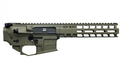 Radian Weapons AX556, Billet Upper/Lower Set, Semi-Automatic, 556 NATO/223 Remington, Ambidextrous, Cerakote Finish, Olive Drab Green, Includes Radian Talon Ambidextrous Safety, Hammer Pin, 8.5 MLOK Handguard R0439