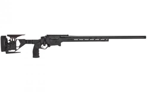 Seekins Precision HIT, Bolt Action Rifle, 6MM Creedmoor, 24 Threaded Barrel, Adjustable Aluminum Chassis, Folding Stock, Black, ERGO TDX-0 Vertical Grip, Manual Safety, 5 Rounds, 1 Magazine 0011710101-F