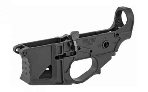 Seekins Precision NX15, Semi-automatic, Billet Lower Receiver, 223 Rem, Black Finish, Skeletonized, Ambidextrous Bolt Release 0011000018