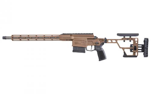 Sig Sauer Cross, TALO, Bolt Action Rifle, 308 Winchester, 16 Stainless Barrel, Threaded 5/8x24, Aluminum MLOK Handguard, Flat Dark Earth, Folding Aluminum PRS Stock, 1 Magazine, 5 Rounds CROSS-308-16B-FDE