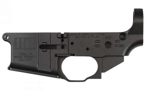 Sons of Liberty Gun Works Forward Controls Design Ambi Billet Lower Reciever, Semi-automatic, Stripped Receiver, 223 Remington, 556NATO, Anodized Finish, Black FCD-AMBI-LR