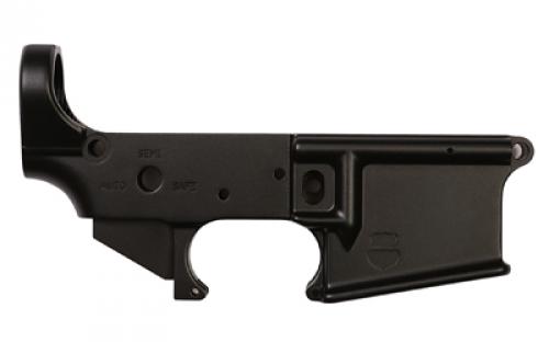 Sons of Liberty Gun Works LOYAL9, Stripped Lower Receiver, Semi-automatic, 223 Remington/556NATO, Anodized Finish, Black LOYAL9