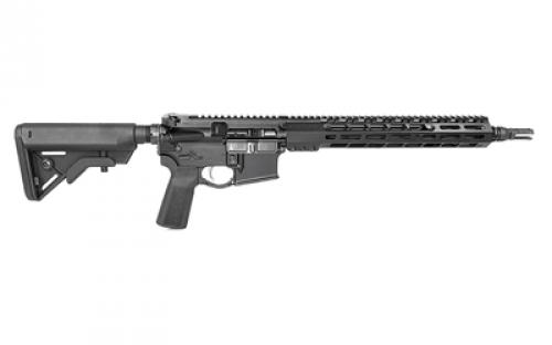 Sons of Liberty Gun Works M4 89, Semi-automatic Rifle, AR, 223 Remington/556NATO, 13.7" Pinned (16" OAL) Barrel, Mid-length Gas System, Anodized Finish, Black, NOX Muzzle Device, Vltor A5 Buffer System, Liberty Fighting Trigger, Liberty Charging Handle, Ambidextrous Safety, 30 Rounds, 3 Magazines M4-89-13.7