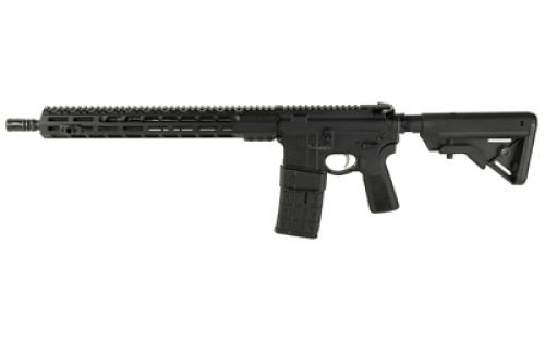 Sons of Liberty Gun Works M4 89, Semi-automatic, AR, 223 Remington/556NATO, 16 Threaded Barrel, Liberty Fighting Trigger, Liberty Charging Handle, Quick Q Safety, Anodized Finish, Black, Right Hand, CompMag Compliant Magazine, 10 Rounds M4-89-16-CA-COMP