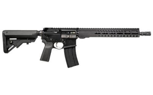 Sons of Liberty Gun Works M4 EXO3, Semi-automatic Rifle, AR, 223 Wylde, 16 Barrel, Anodized Finish, Black, NOX Muzzle Device, LaRue MBT Two Stage Trigger, Liberty Charging Handle, 30 Rounds, 3 Magazines, BLEM (Damaged Box) M4-EXO3-MATCH