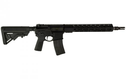 Sons of Liberty Gun Works M4 89 Match, Semi-automatic Rifle, AR, 6.5 Grendel, 13.9" Pinned (16" OAL) Barrel, Anodized Finish, Black, NOX Muzzle Device, Vltor A5 Buffer System, LaRue MBT Two Stage Trigger, Liberty Charging Handle, Ambidextrous Safety, 26 Rounds, 2 Magazines M4-89-MATCH-6.5G-13.9