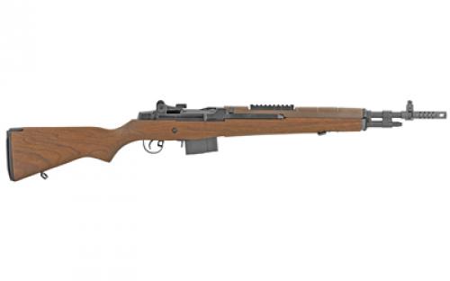 Springfield M1A Scout Squad, Semi-automatic, 308 Win, 18" Barrel, Blue Finish, Walnut Stock, Adjustable Sights, 10Rd AA9122